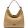 DKNY PAULA HOBOS HANDBAG R61COO07 M1K6-NATURAL/SADDLE - Εκκρού