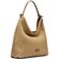 DKNY PAULA HOBOS HANDBAG R61COO07 M1K6-NATURAL/SADDLE - Εκκρού