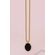 Κολιέ Γυναικείο LifeLikes Royal Large Μαύρο Flat 3595