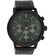 OOZOO TIMEPIECES BLACK LEATHER STRAP C11208