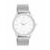 OOZOO Timepieces Ρολόι Ασημί Μεταλλικό Μπρασελέ C11280 Γυναικείο