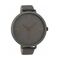 OOZOO Timepieces Grey Leather Strap C9678