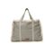 Τσάντα Θαλάσσης Achilleas accessories 95001551-68 Χρώμα ΕΛΕΦΑΝΤ
