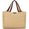 DKNY ΓΥΝΑΙΚΕΙΑ TOTE HANDBAG WILLA R61AOG32 M1K6 NATURAL/SADDLE