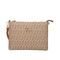 Γυναικεία τσάντα clutch από την Byblos BYBS64A12 καφέ χρώμα