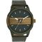 OOZOO Timepieces Green Leather Strap C11233